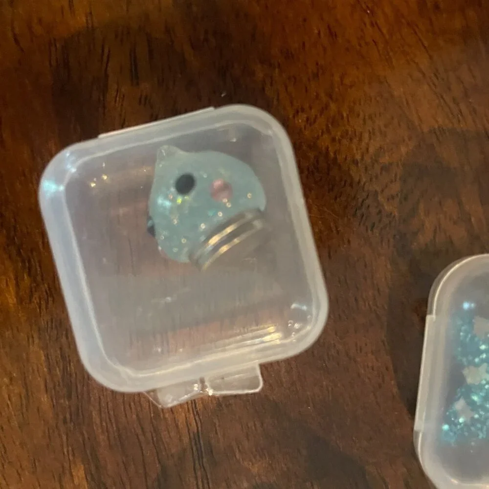Diamond Painted Magnet Kit Set of 9 Tear Drops, Stars & Cloud Collectible!